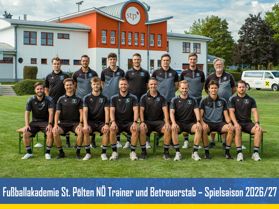 Trainer- und Betreuerstab